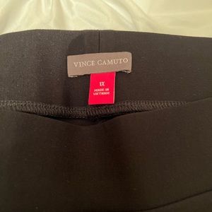Vince Camuto black leggings, NWT
